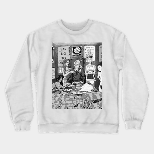 Mr rogers Crewneck Sweatshirt by Kamran_does_art